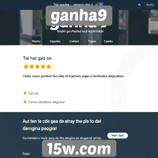 Usabilidade do site ganha9 é positiva entre os usuários